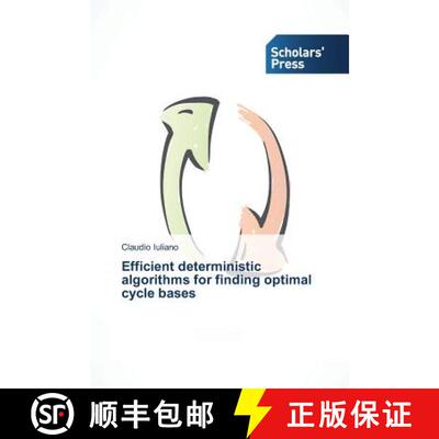 预订 Efficient deterministic algorithms for finding optimal cycle bases [9783639768534]
