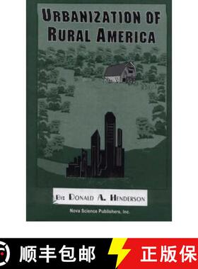 【3-4周达】Urbanization of Rural America [9781560725251]