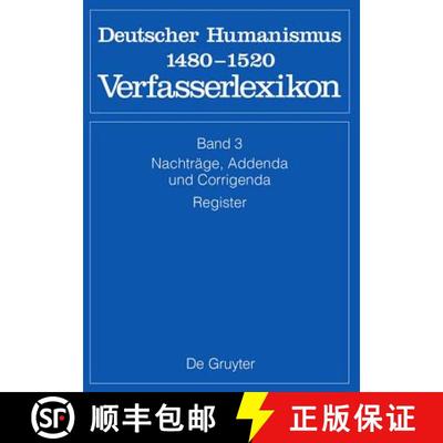 【3-4周达】Nachträge, Addenda, Corrigenda, Register [9783110345469]