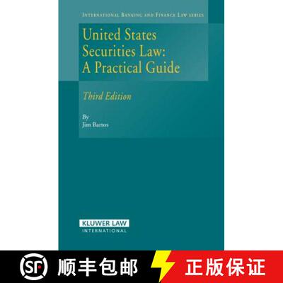 【3-4周达】精装 United States Securities Law: A Practical Guide, 3rd Edition [9789041123626]