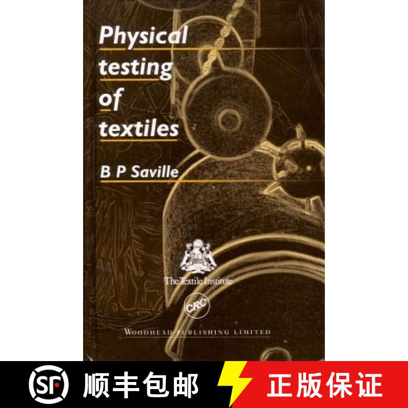 【3-4周达】Physical Testing of Textiles [9781855733671]