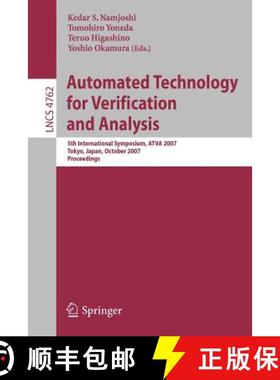 【3-4周达】Automated Technology for Verification and Analysis : 5th International Symposium, ATVA 200... [9783540755951]