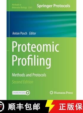 【3-4周达】Proteomic Profiling : Methods and Protocols [9781071611883]