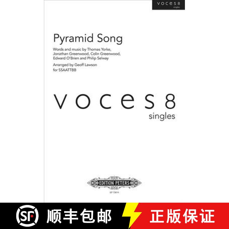 【3-4周达】Pyramid Song: Choral Octavo [9790577022123]