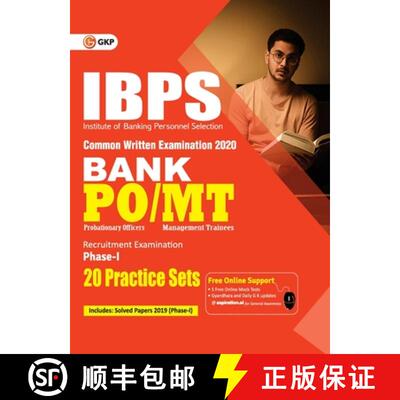 预订 IBPS 2020 : Bank PO/MT Phase I - 20 Practice Sets [9789390187508]