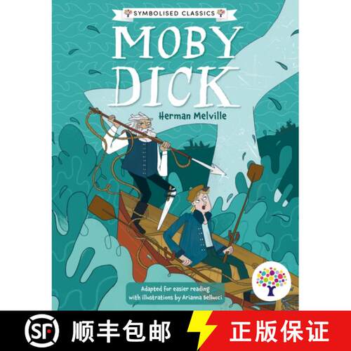 【2-3周达】Every Cherry Moby Dick: Accessible Symbolised Edition [9781802634853]