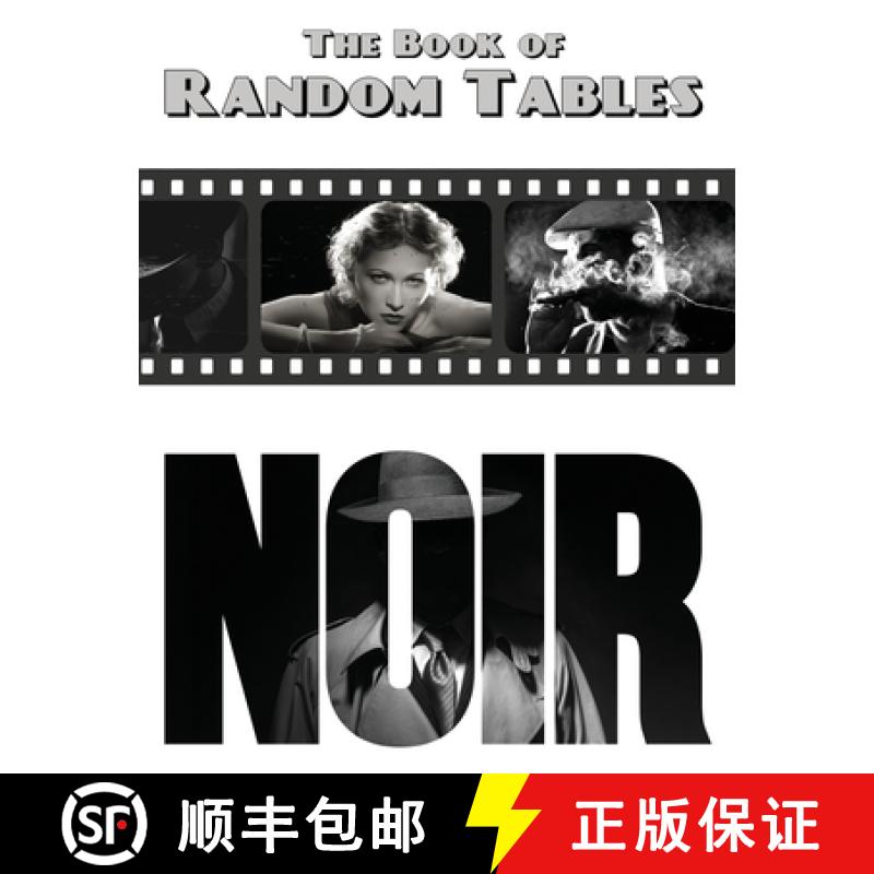 【2-3周达】The Book of Random Tables: Noir: 32 Random Tables for Tabletop Role-Playing Games [9781952089367]