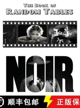 【3-4周达】The Book of Random Tables: Noir: 32 Random Tables for Tabletop Role-Playing Games [9781952089367]