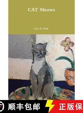 【3-4周达】CAT Meows [9780359096503]