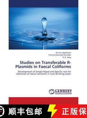 【3-4周达】Studies on Transferable R-Plasmids in Faecal Coliforms [9786200457059]