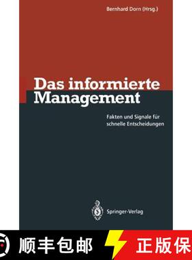 预订 Das informierte Management : Fakten und Signale für schnelle Entscheidungen [9783642788772]