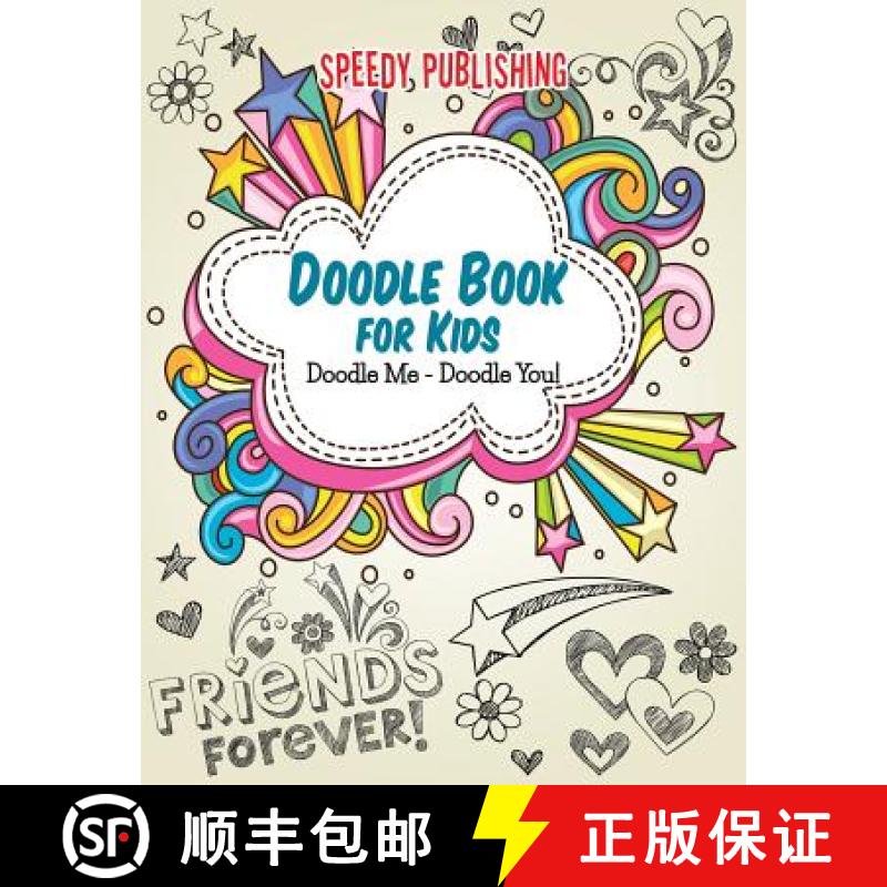 【3-4周达】Doodle Book For Kids: Doodle Me - Doodle You! [9781681451800]