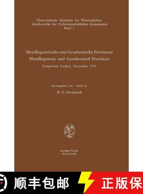 【3-4周达】Metallogenetische und Geochemische Provinzen / Metallogenetic and Geochemical Provinces : ... [9783211812495]