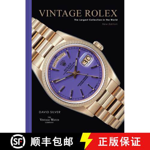 【3-4周达】精装 Vintage Rolex New Edition: The Largest Collection in the World [9780008665692]