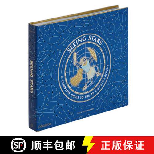 精装 Seeing Stars: A Complete Guide to the 88 Constellations [9780714877228]