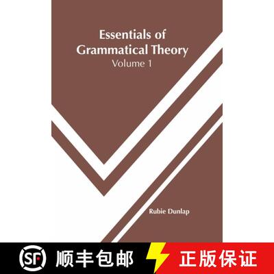 【3-4周达】精装 Essentials of Grammatical Theory: Volume 1 [9781639872077]