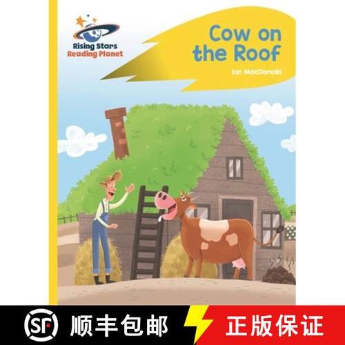 【3-4周达】Reading Planet - Cow on the Roof - Yellow: Rocket Phonics [9781510435766]
