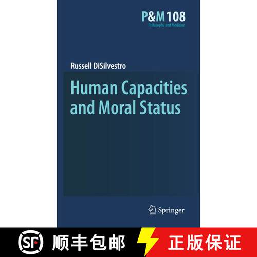 【3-4周达】精装 Human Capacities and Moral Status [9789048185368]