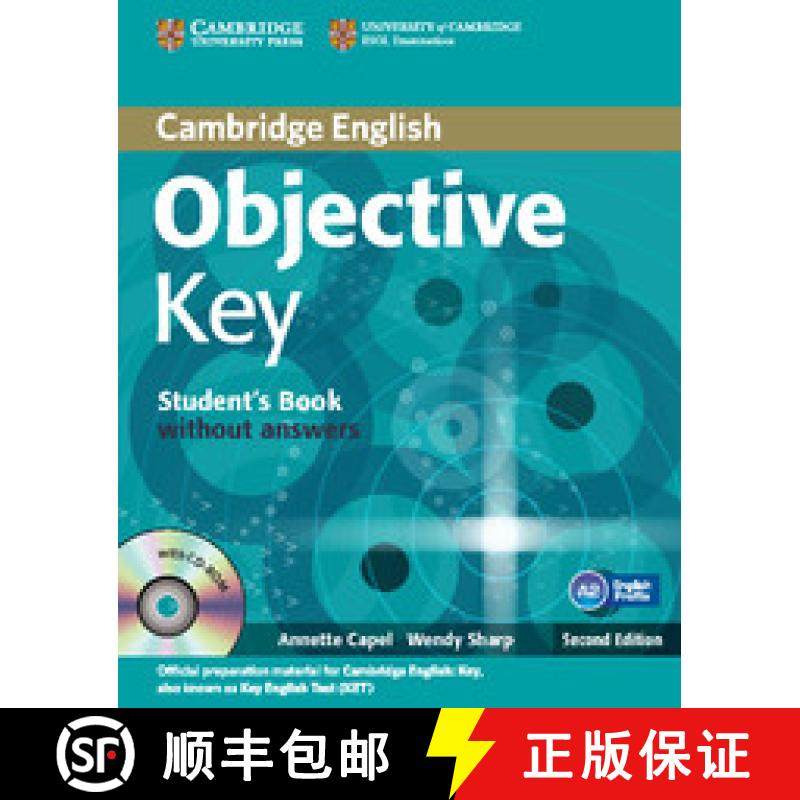 【3-4周达】Objective Key for Schools Pack without Answers (Student's Book with CD-ROM and Practice Te... [9781107694453]