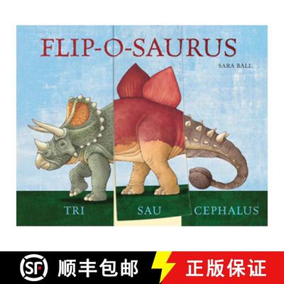 【3-4周达】Flip-o-saurus : Make Your Own Wacky Dinosaur! [9780789210616]