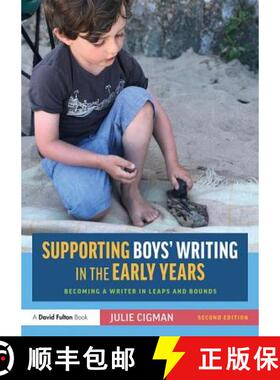 【3-4周达】Supporting Boys' Writing in the Early Years : Becoming a Writer In Leaps and Bounds [9781138562189]