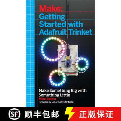 【3-4周达】Getting Started with Adafruit Trinket: 15 Projects with the Low-Cost AVR Attiny85 Board [9781457185946]