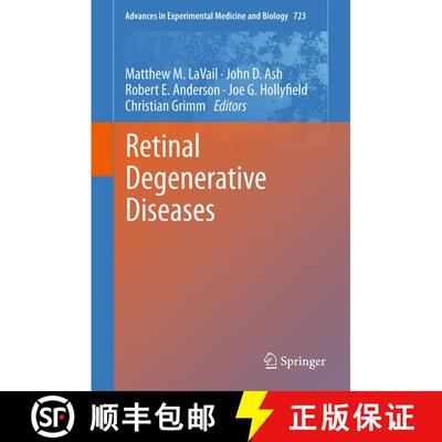 【3-4周达】精装 Retinal Degenerative Diseases [9781461406303]