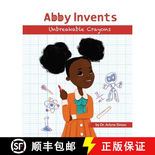 【3-4周达】Abby Invents Unbreakable Crayons [9781732197503]