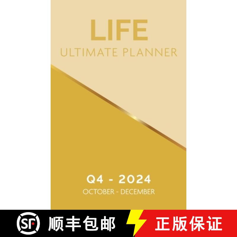 【2-3周达】Life Ultimate Planner Q4, 2024 Digest Paperback [9781960130136]