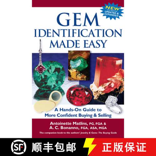 【3-4周达】精装 Gem Identification Made Easy (6th Edition) : A Hands-On Guide to More Confident Buyin... [9780997014556]