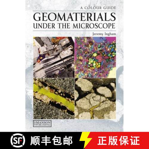 【3-4周达】精装 Geomaterials Under the Microscope: A Colour Guide [9781840761320]