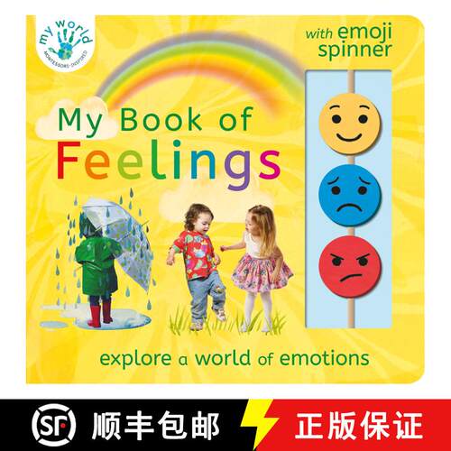 【3-4周达】我的感受之书 My Book of Feelings [9781680106558]