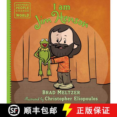 【3-4周达】精装 I am Jim Henson [9780525428503]