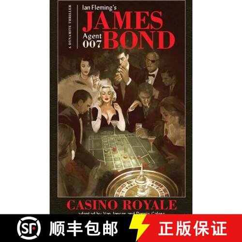 【3-4周达】精装 James Bond: Casino Royale [9781524100681]
