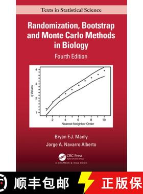 【3-4周达】Randomization, Bootstrap and Monte Carlo Methods in Biology [9780367349943]