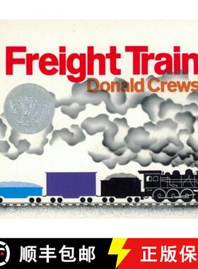 【3-4周达】Freight Train Board Book: A Caldecott Honor Award Winner [9780688149000]