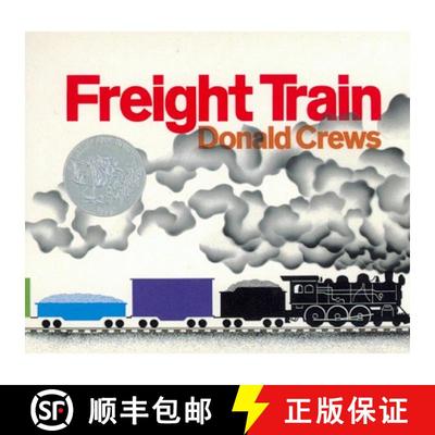 【3-4周达】Freight Train Board Book: A Caldecott Honor Award Winner [9780688149000]