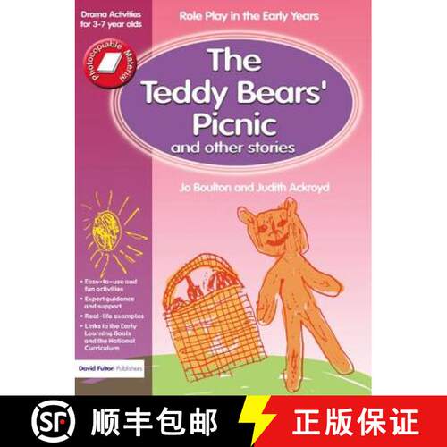 【3-4周达】精装 The Teddy Bears' Picnic and Other Stories: Role Play in the Early Years Drama Activit... [9781138147164]