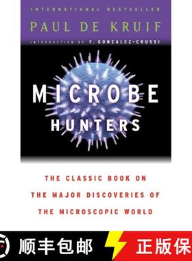 【3-4周达】Microbe Hunters [9780156027779]