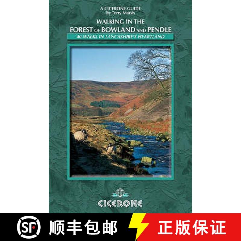 【3-4周达】Walking in the Forest of Bowland and Pendle: 40 walks in Lancashire and #039;s Area of Out... [9781852845155]