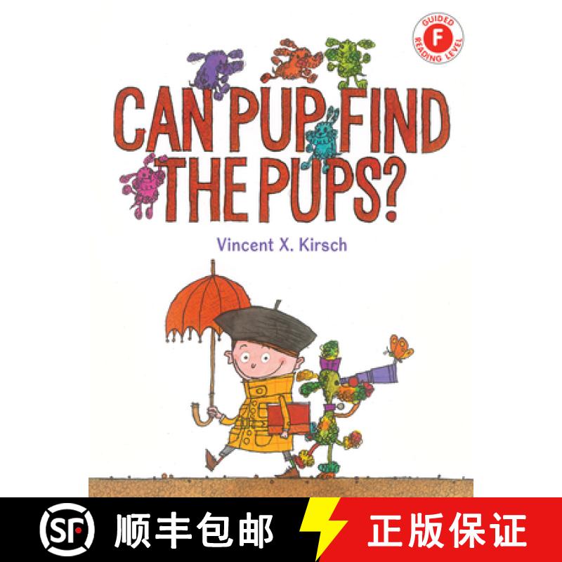 【3-4周达】Can Pup Find the Pups? [9780823446056]