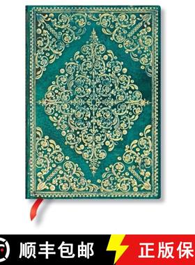 【3-4周达】Oceania (Diamond Rosette) Midi Unlined Hardcover Journal [9781439781159]
