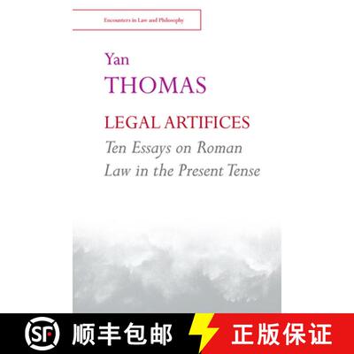 【3-4周达】Legal Artifices: Ten Essays on Roman Law in the Present Tense [9781474446686]