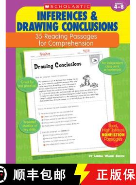 【3-4周达】35 Reading Passages for Comprehension: Inferences & Drawing Conclusions: 35 Reading Passag... [9780439554114]