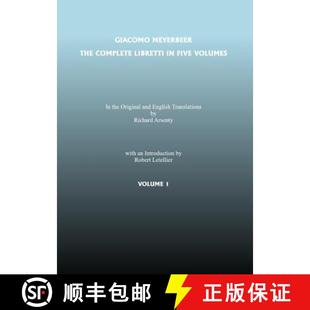Five Complete Giacomo 预订 Translation Volumes and Libretti Original the 9781904303251 Meyerbeer The