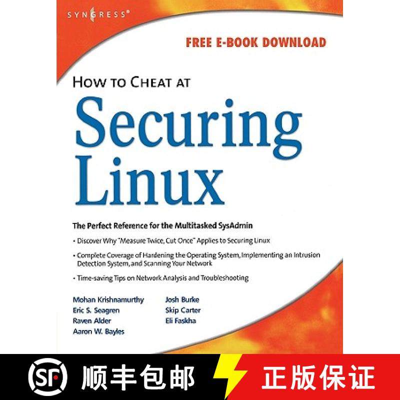 【3-4周达】How to Cheat at Securing Linux [9781597492072]