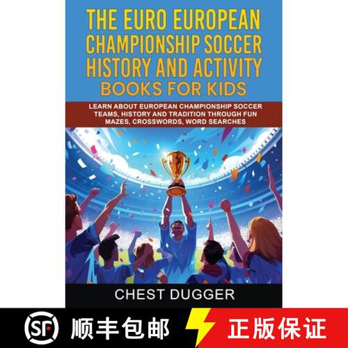 【3-4周达】Euro European Championship Soccer History and Activity Books for Kids: Learn About Europea... [9781922462145]