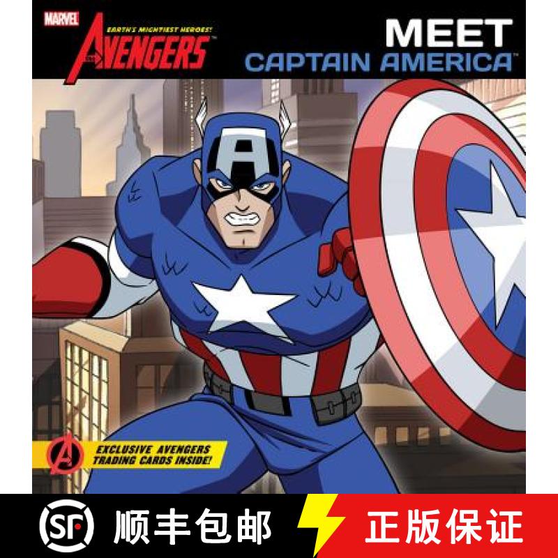 【3-4周达】The Avengers: Earth's Mightiest Heroes! Meet Captain America [9781423142966]