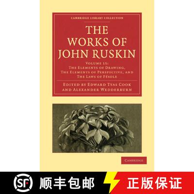 【3-4周达】Works of John Ruskin: - Lectures on Landscape; Michaelangelo; Tintoret [9781108008631]