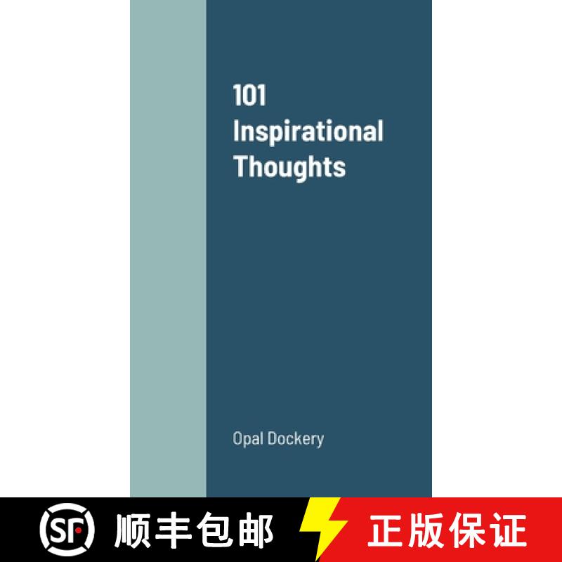 【3-4周达】101 Inspirational Thoughts [9781312511736]